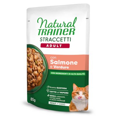 Trainer Straccetti łosoś w sosie adult 85 g × 22