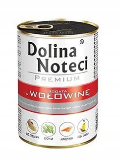 Dolina Noteci Premium wołowina z ryżem adult 400 g