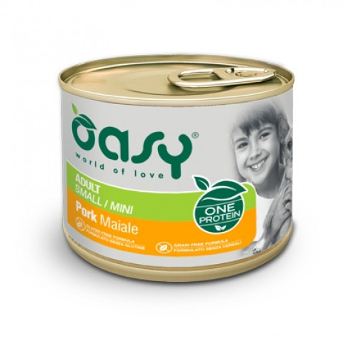 Oasy One Protein wieprzowina adult małe rasy 200 g