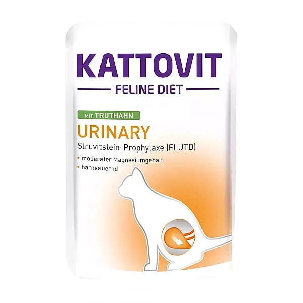 Kattovit Feline Diet Urinary indyk 85 g