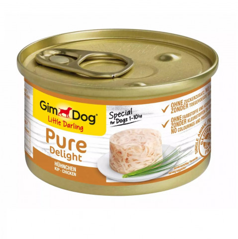 GimDog Little Darling Pure Delight kurczak małe rasy 85 g