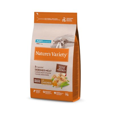Nature's Variety Healthy Grains kurczak puppy małe rasy 3 kg