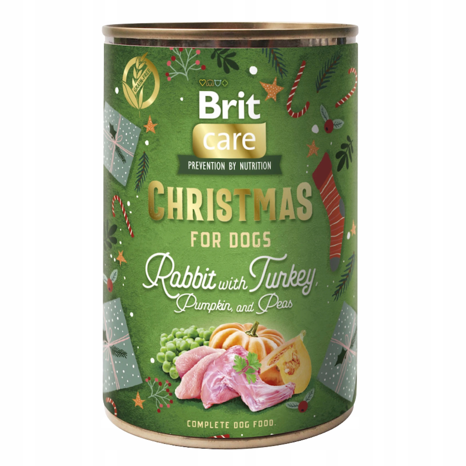 Brit Christmas Mono Protein królik adult 400 g