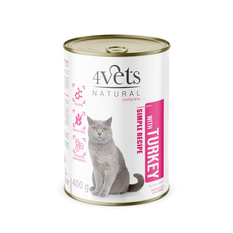 4Vets Natural indyk adult 400 g