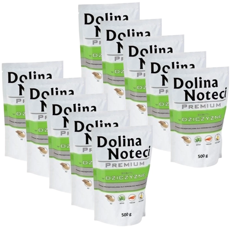 Dolina Noteci Premium dziczyzna adult 500 g × 10
