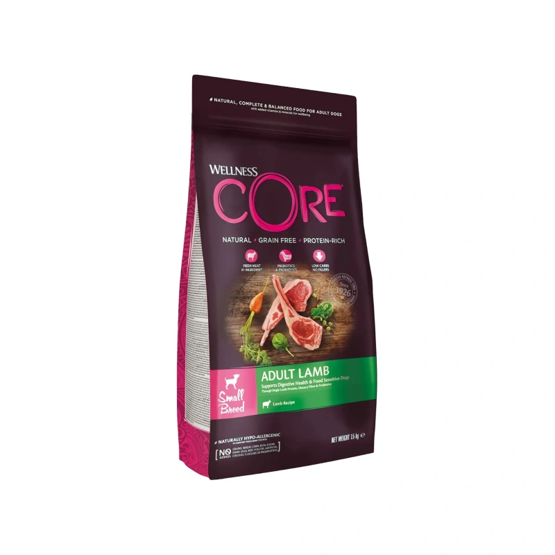 Wellness CORE jagnięcina adult małe rasy 1,5 kg