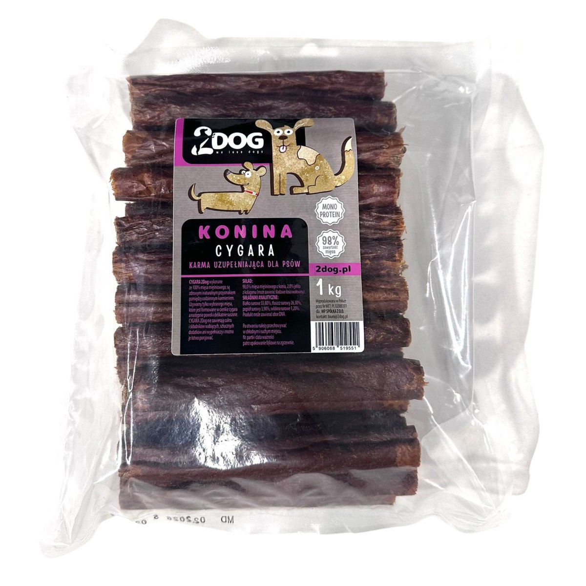 2Dog konina 143 g × 7