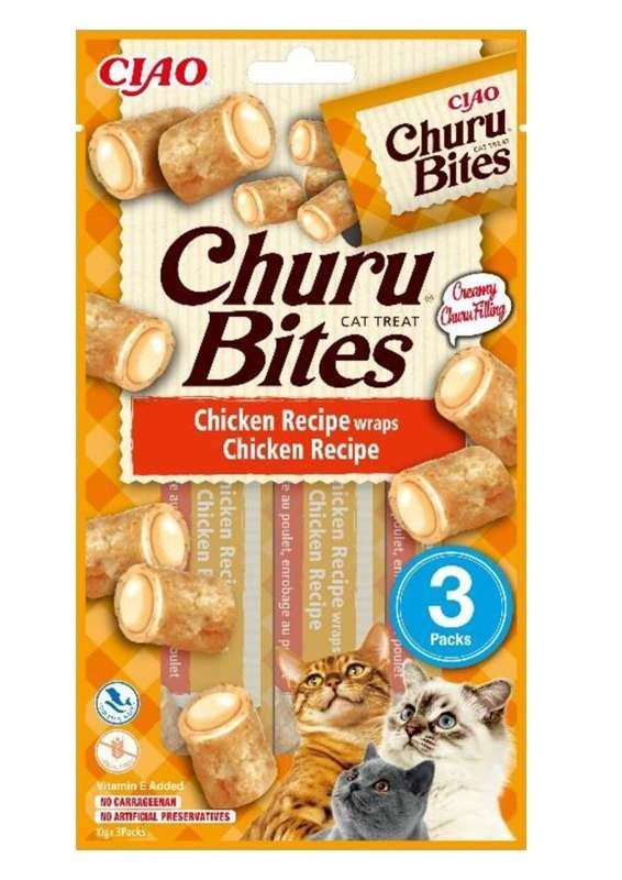 Inaba Churu Bites kurczak 10 g × 3