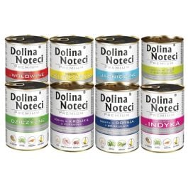Dolina Noteci Premium dziczyzna, gęś, indyk, jagnięcina, kaczka, królik, kurczak, pstrąg, wołowina adult 400 g × 10