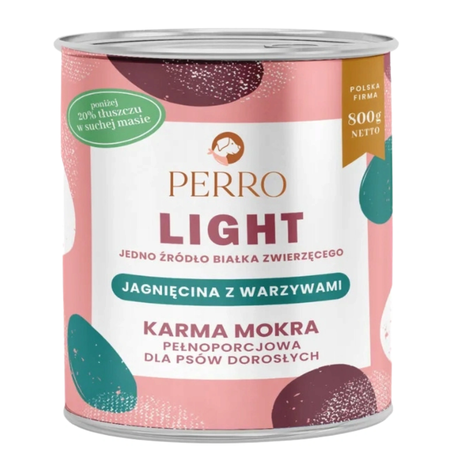 Perro Light jagnięcina adult 800 g