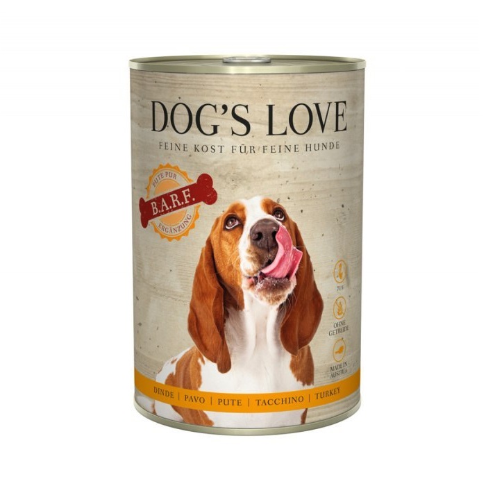 Dog's Love BARF Pure indyk 400 g