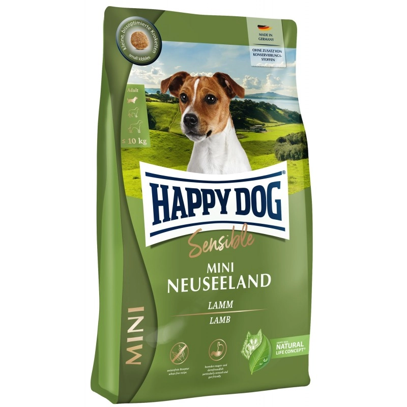 Happy Dog Sensible Mini jagnięcina adult małe rasy 10 kg