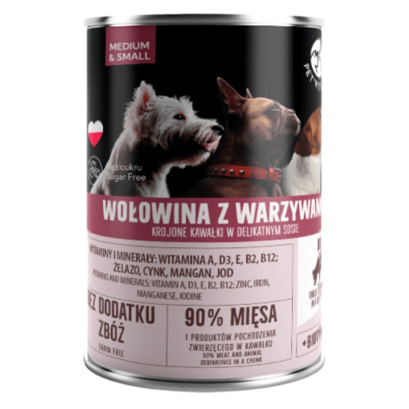 Pet Republic wołowina z warzywami 400 g
