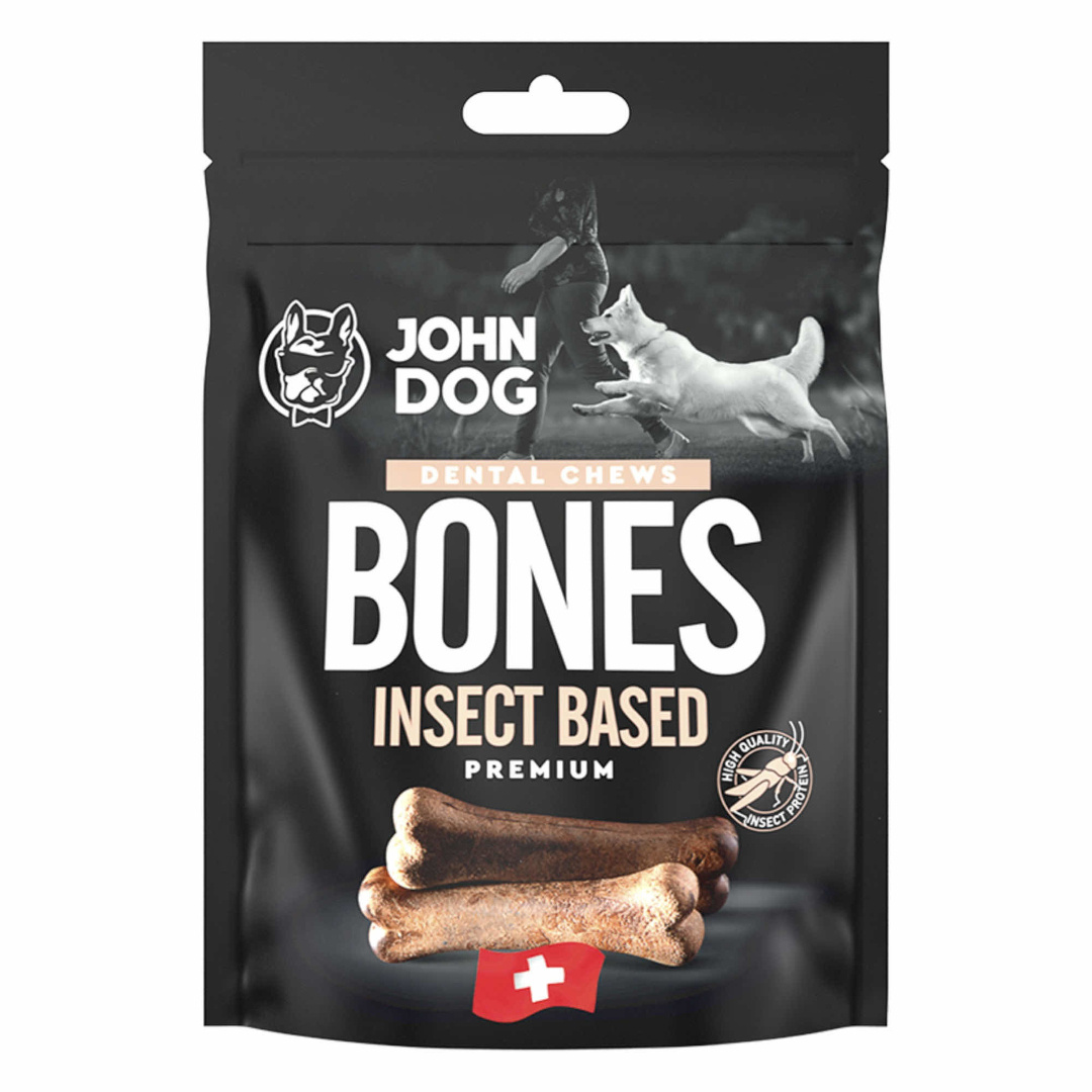 John Dog Dental Chews Bones owady 60 g × 2