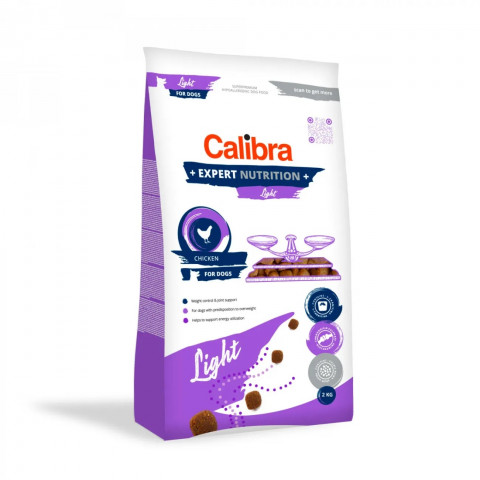Calibra Dog Expert Nutrition Light & Sterilised kurczak adult 2 kg