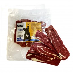 Hau&Miau Pausesnack marmurkowe paski wołowe 500 g