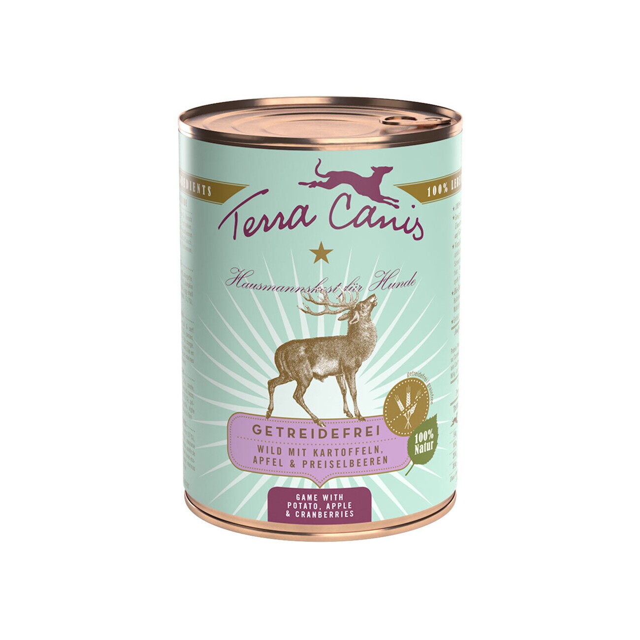 Terra Canis Getreidefrei dziczyzna adult 400 g × 6