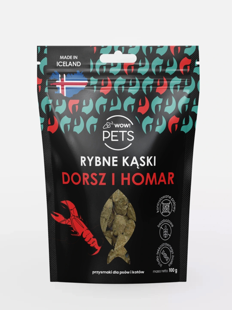 WOW!PETS dorsz, homar 100 g