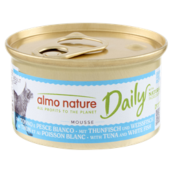 Almo Nature Daily dorsz, tuńczyk pasztet 85 g