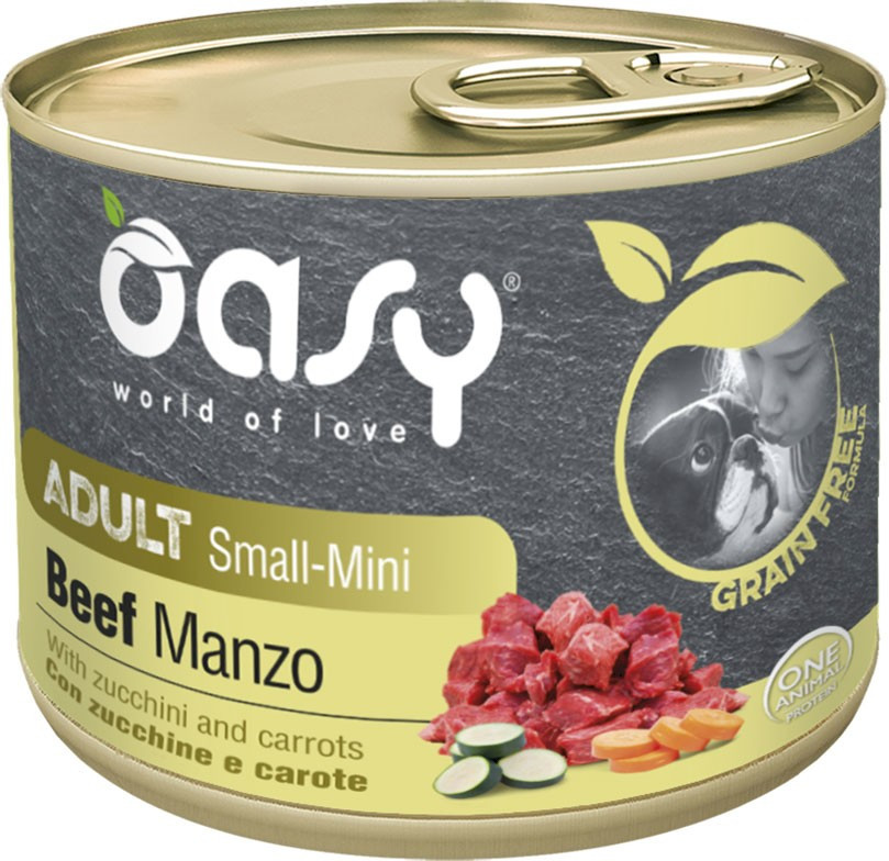 Oasy Grain Free wołowina adult małe rasy 200 g