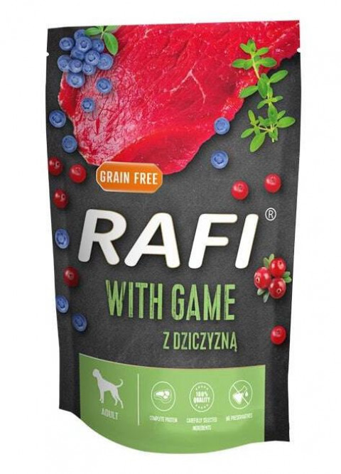 Dolina Noteci Rafi dziczyzna z borówką, żurawiną adult 500 g
