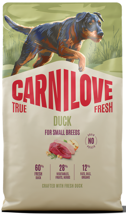 Carnilove True Fresh kaczka adult małe rasy 4 kg