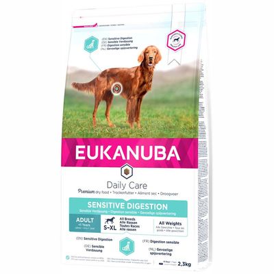 Eukanuba Daily Care kurczak z ryżem adult 2,3 kg × 2