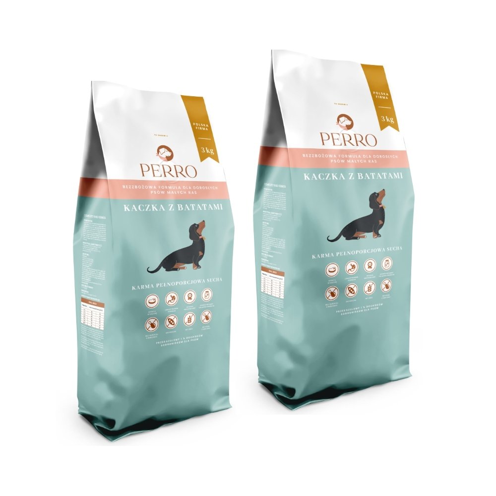 Perro kaczka adult małe rasy 3 kg × 2