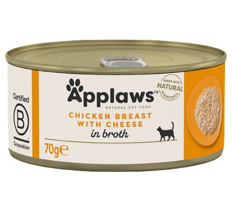 Applaws kurczak, ser kawałki adult 156 g
