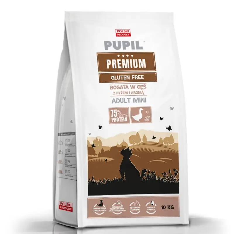 Pupil Premium gęś z ryżem adult małe rasy 10 kg