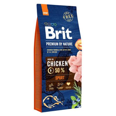 Brit Premium by Nature Sport kurczak adult 15 kg