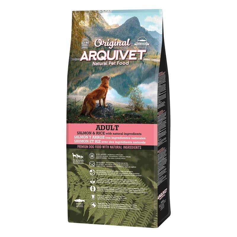 Arquivet Original łosoś z ryżem adult 20 kg