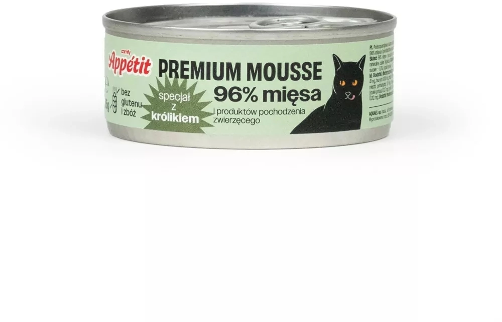 Comfy Appetit Premium Mousse królik pasztet adult 85 g