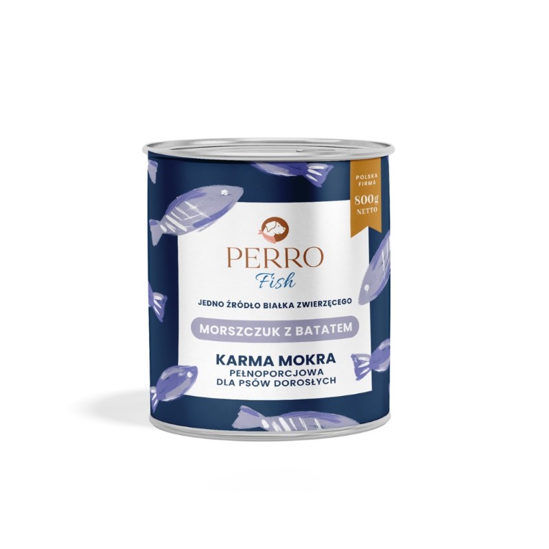Perro Fish morszczuk z batatem 800 g
