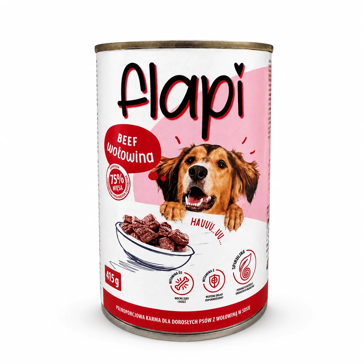 Flapi wołowina adult 415 g