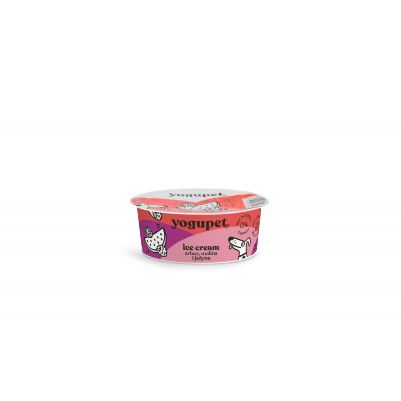 Yogupet Red Ice arbuz, jeżyna, malina 110 g