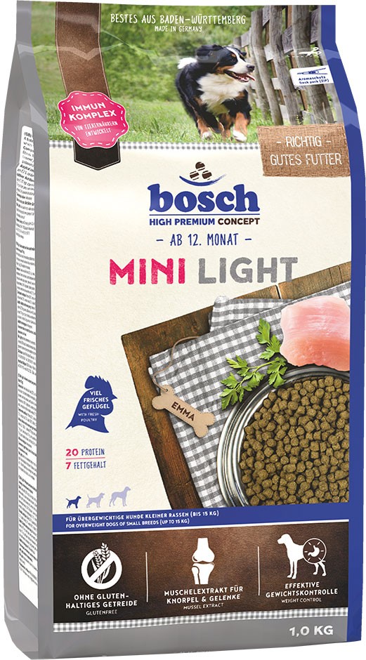Bosch Mini Light kurczak małe rasy 1 kg