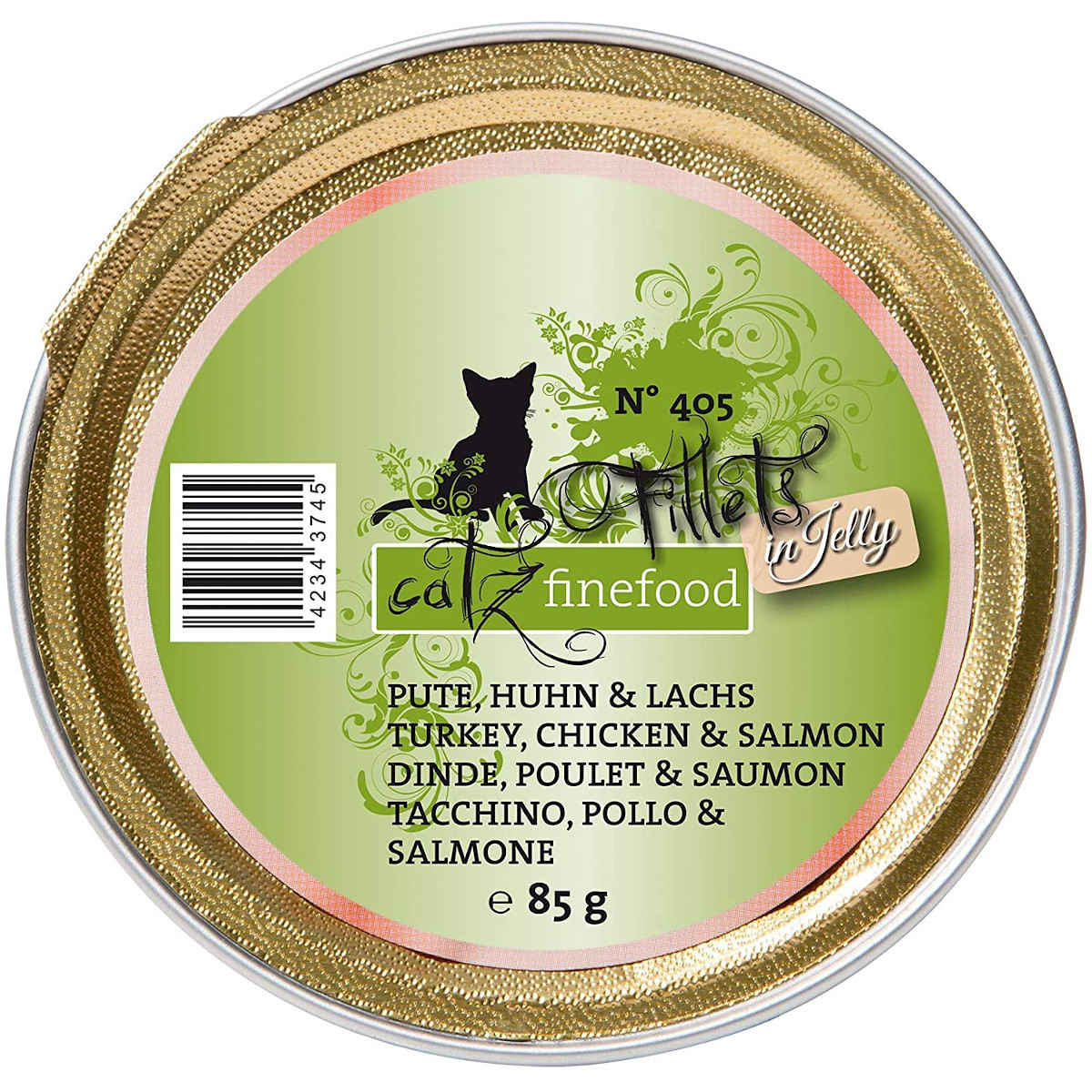 Catz Finefood Fillets indyk, kurczak, łosoś w galaretce 85 g