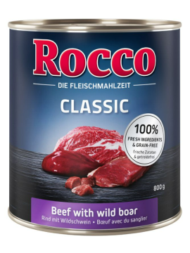 Rocco Classic dziczyzna, wołowina adult 800 g
