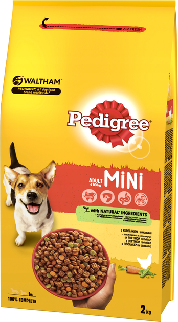 Pedigree kurczak adult małe rasy 2,6 kg