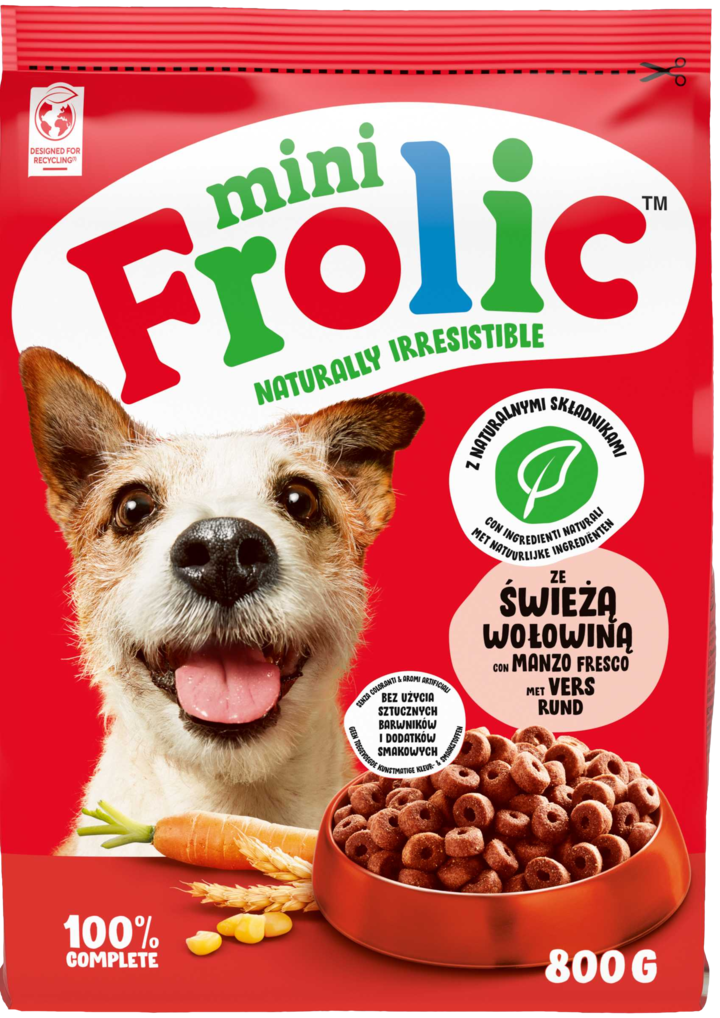 Frolic wołowina małe rasy 800 g