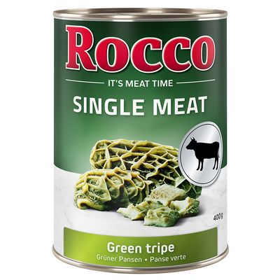 Rocco Single Meat żwacz adult 400 g × 6
