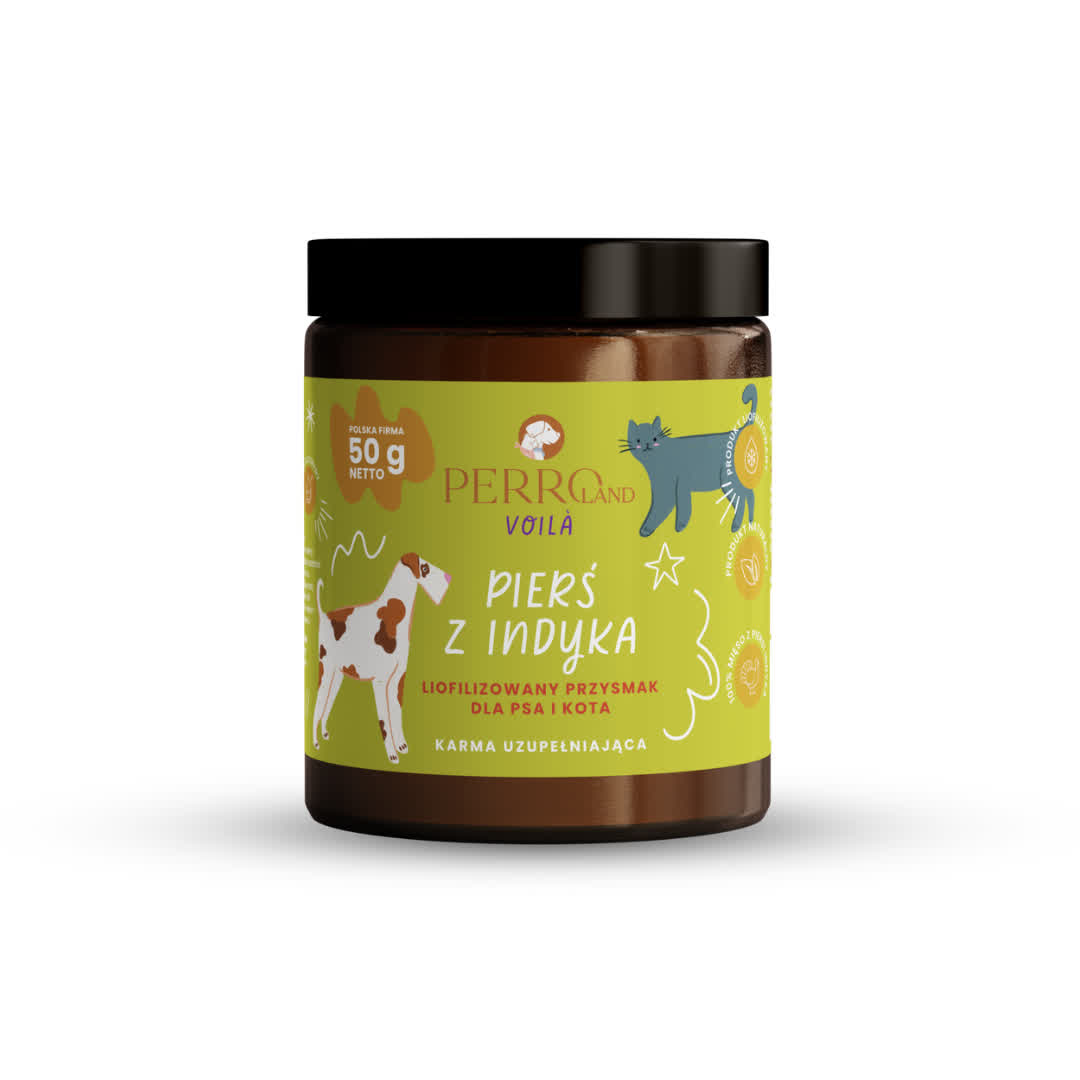 Perro PERROland Voilà indyk 50 g