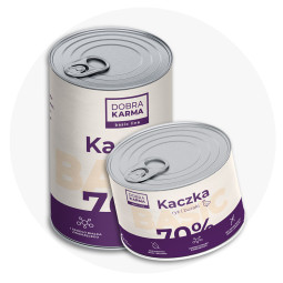 Dobra Karma kaczka adult 850 g