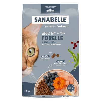 Sanabelle Adult Mobility Skin & Coat pstrąg adult 8 kg