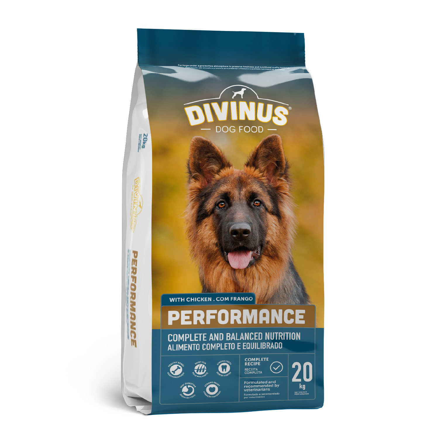 Divinus Performance kurczak adult duże rasy 20 kg
