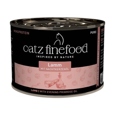 Catz Finefood Purrrr Sensitive jagnięcina 200 g × 12