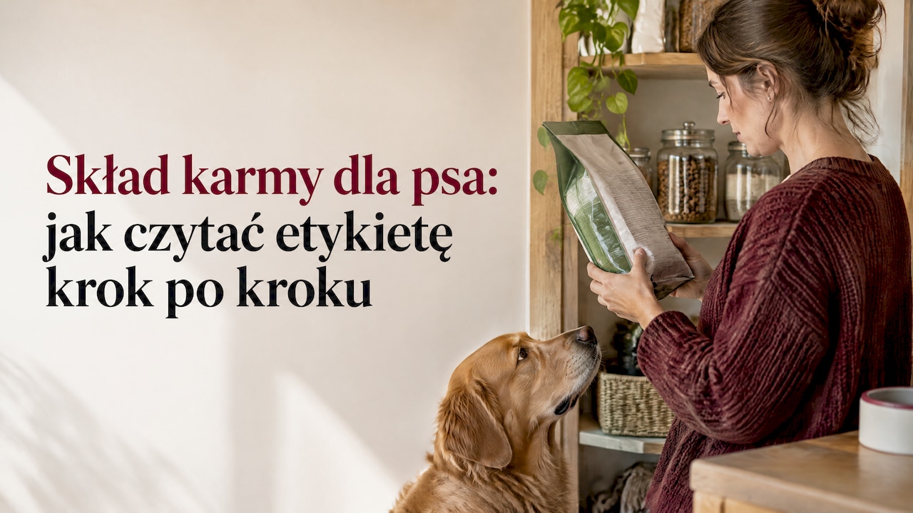 Skład karmy dla psa: jak czytać etykietę krok po kroku