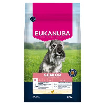 Eukanuba Premium Nutrition kurczak senior małe rasy 7,5 kg