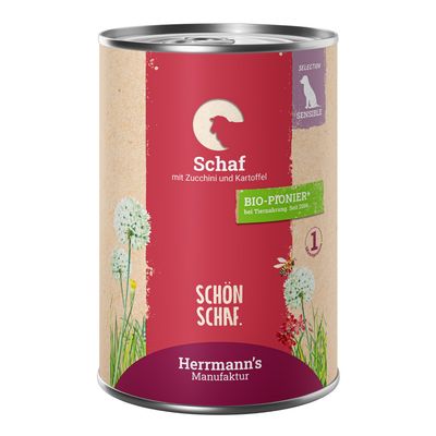 Herrmann's Selection Sensitive jagnięcina 400 g × 24